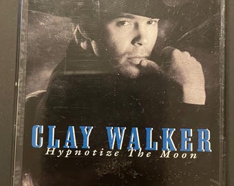 Vintage Clay Walker Hypnotize The Moon Cassette Tape 1995