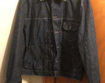 Vintage Tommy Hilfiger Jean Denim Jacket Mens XL Rinse Wash Classic Fit