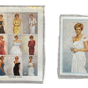 Princess Diana Stamp - Etsy