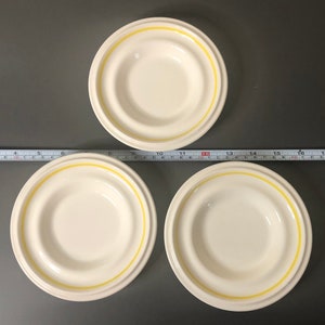3 Vintage Mikasa Forecast Saucers D6300 Japan Replacement