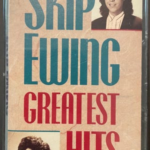 Fita cassete vintage Skip Ewing Greatest Hits 1991