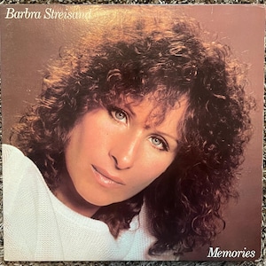 Vintage Barbra Streisand Memories Album Vinyl Record 1981