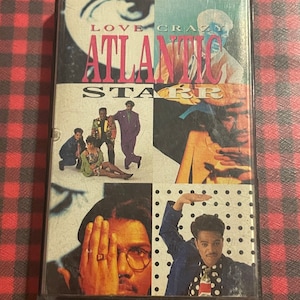 Vintage Atlantic Starr Love Crazy Cassette Tape 1991