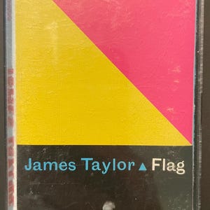 Vintage James Taylor Flag Cassette Tape 1979