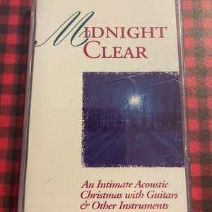 Vintage Midnight Clear Christmas Cassette Tape 1993