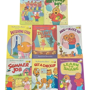 Vintage The Berenstain Bear Book by Stan and Jan Berenstain Cub Club Great Condition - You Choose! G7