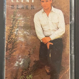 Vintage Clint Black Killin Time Kassette Tonband 1989