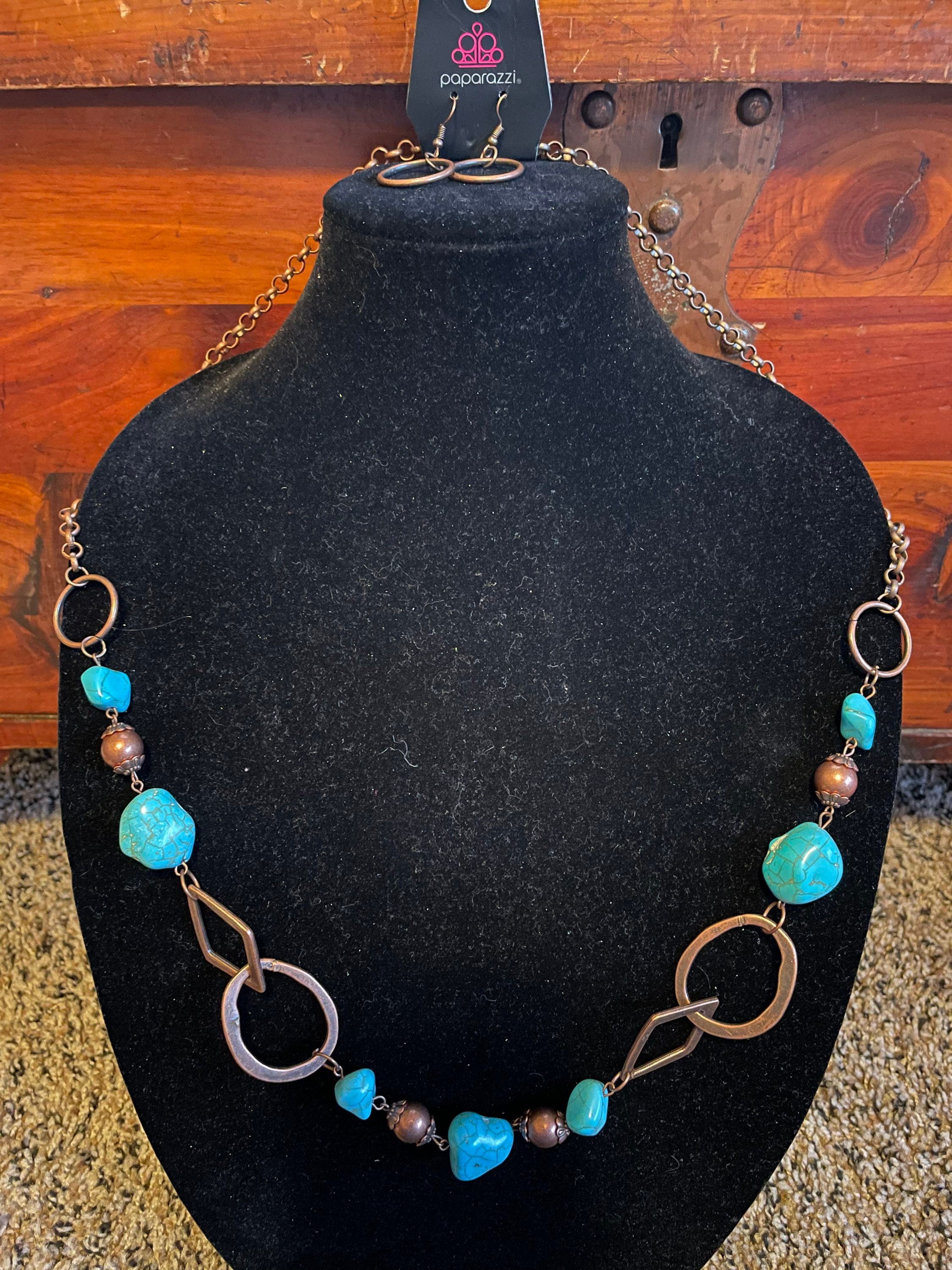 新しいパパラッチネックレス＆イヤリングセット - お好みのセットをお