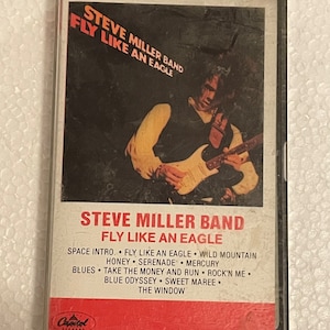 Cassette vintage Steve Miller Band Fly Like an Eagle 1976