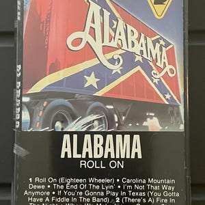 Vintage Alabama Roll On Cassette Tape 1984