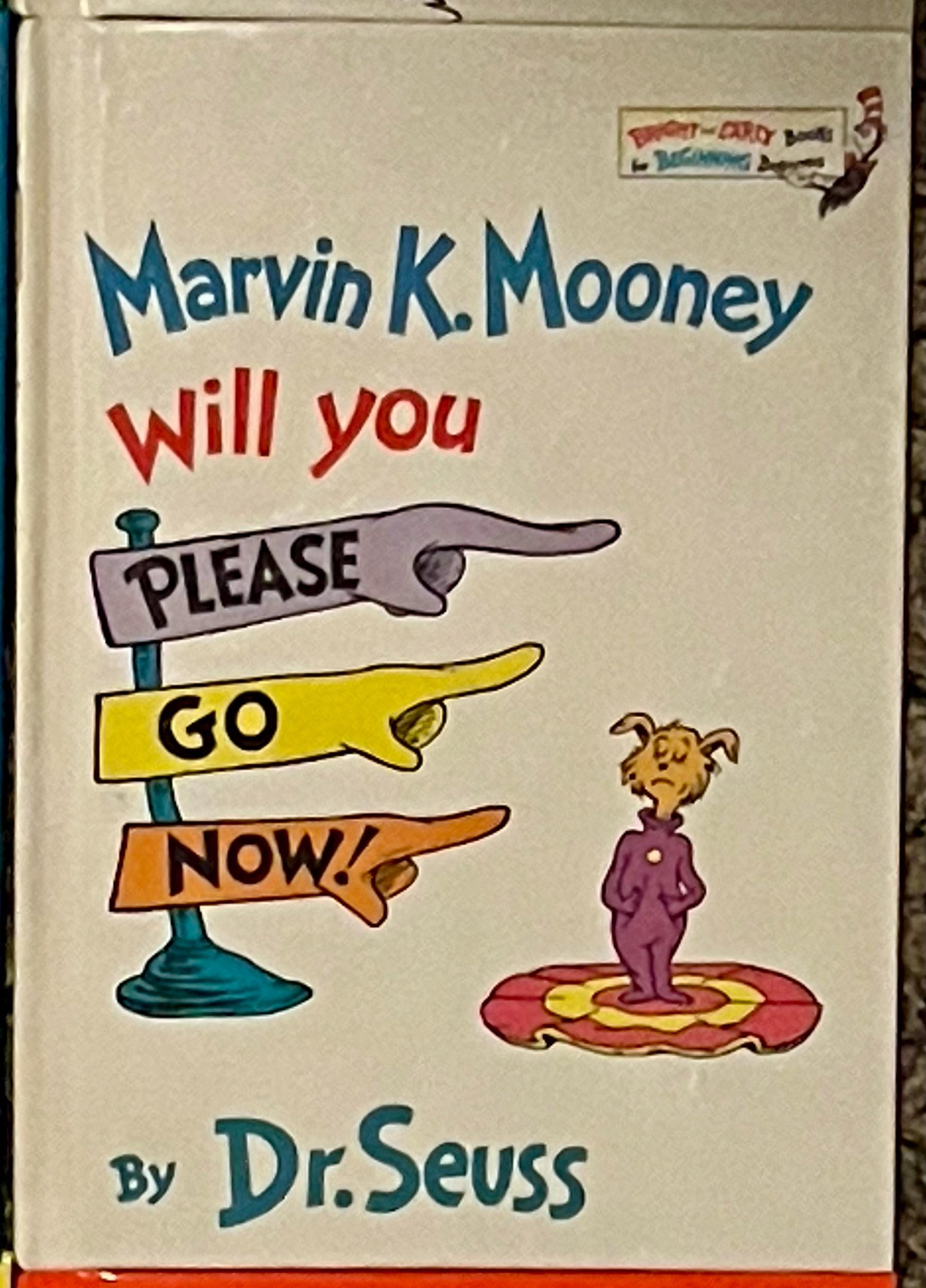 Vintage Dr Seuss Marvin K Mooney Will You Please Go Beginner Book