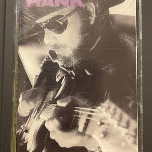 Vintage Hank Williams Jr Pure Hank Cassette Tape 1991