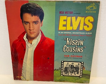 Album vintage di dischi in vinile di Elvis Kissin Cousins LPM-2894