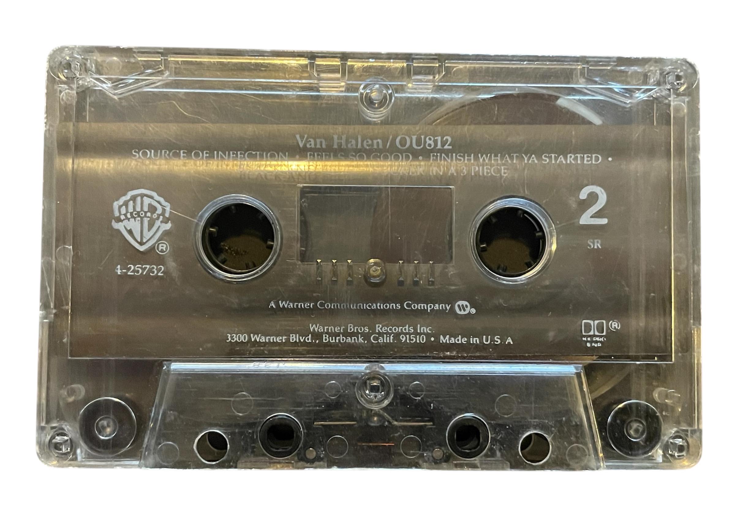 ヴィンテージ ヴァン ヘイレン OU812 カセット テープ 1988 - Etsy 日本