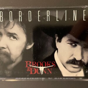 Vintage Brooks & Dunn Borderline Kassette Tonband 1996