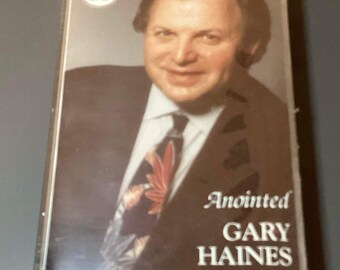 Vintage New Sealed Gary Haines Anointed Cassette Tape NOS Gospel