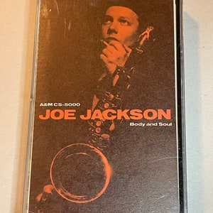 Vintage Joe Jackson Body and Soul Cassette Tape 1984