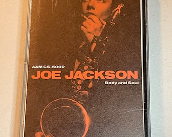 Vintage Joe Jackson Body and Soul Cassette Tape 1984