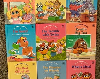 Vintage Jim Hensons Muppets Book Great Condition - You Choose! B2