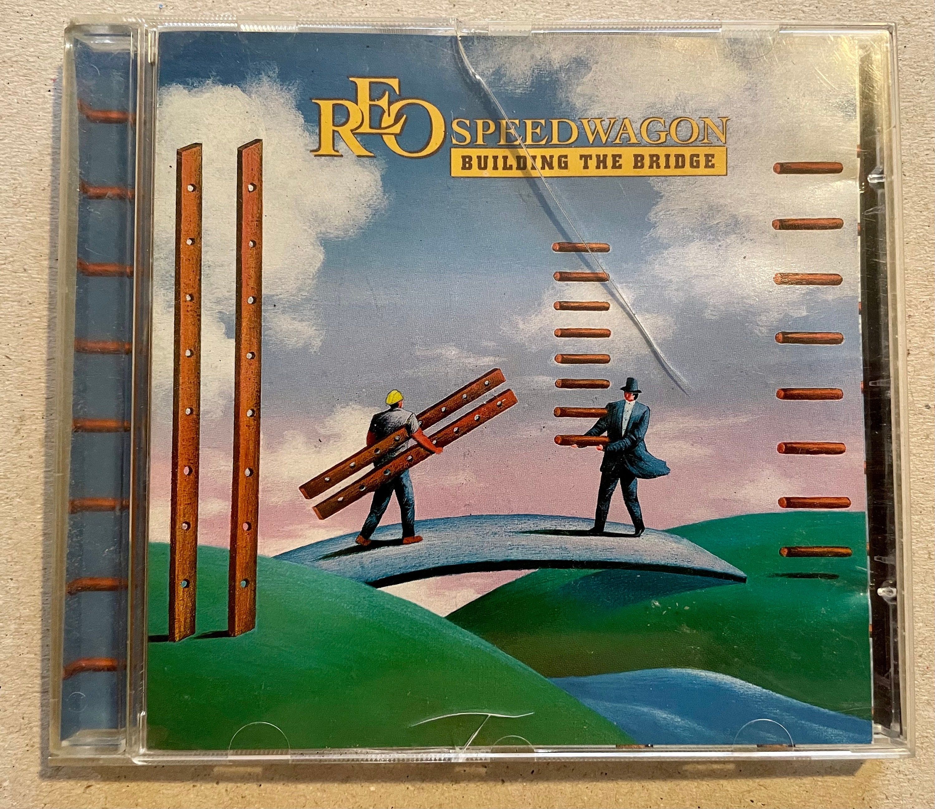 ヴィンテージ REO スピードワゴン ビルディング・ザ・ブリッジ CD 1997 
