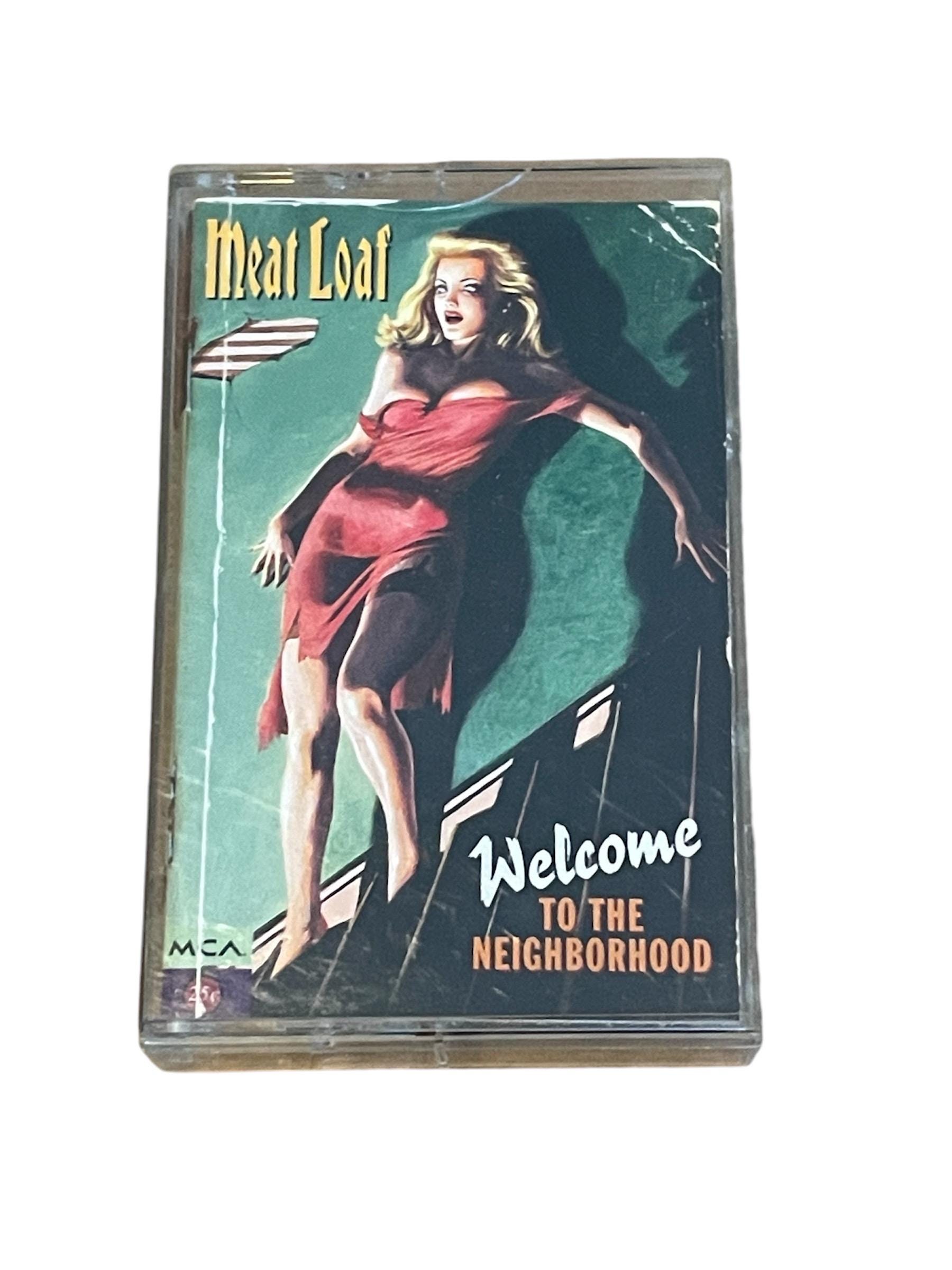 Vintage Meatloaf Welcome to the Neighborhood Cassette Tape 1995 