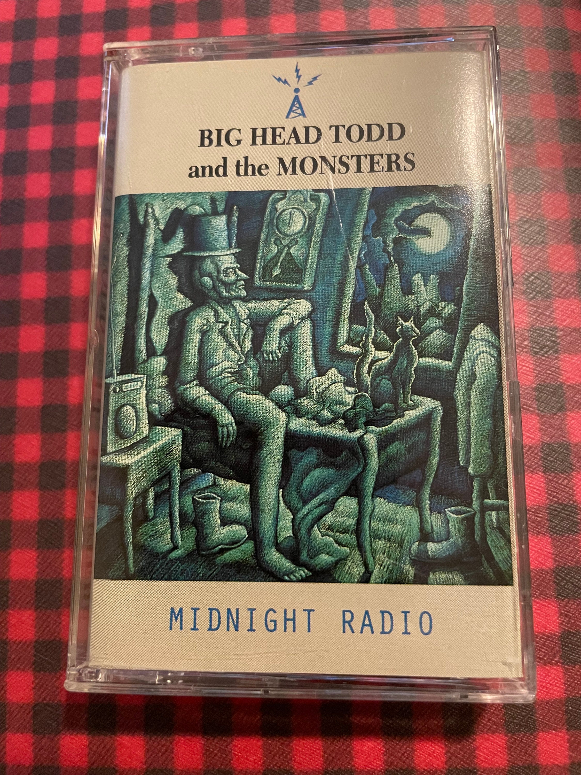 Vintage Big Head Todd and the Monsters Midnight Radio Cassette Tape 1990 -  Etsy