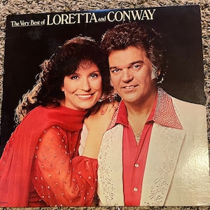 Vintage The Very Best of Loretta and Conway Vinyl Record Album 1979 Lynn Twitty