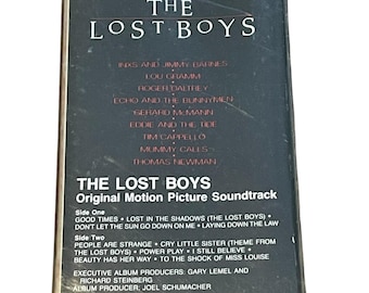 Vintage The Lost Boys Soundtrack Cassette Tape 1987