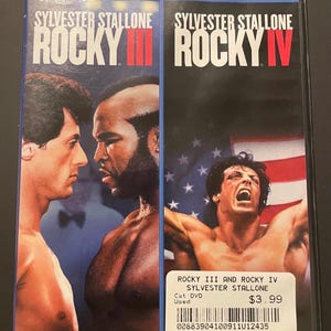 DVD Rocky III et IV
