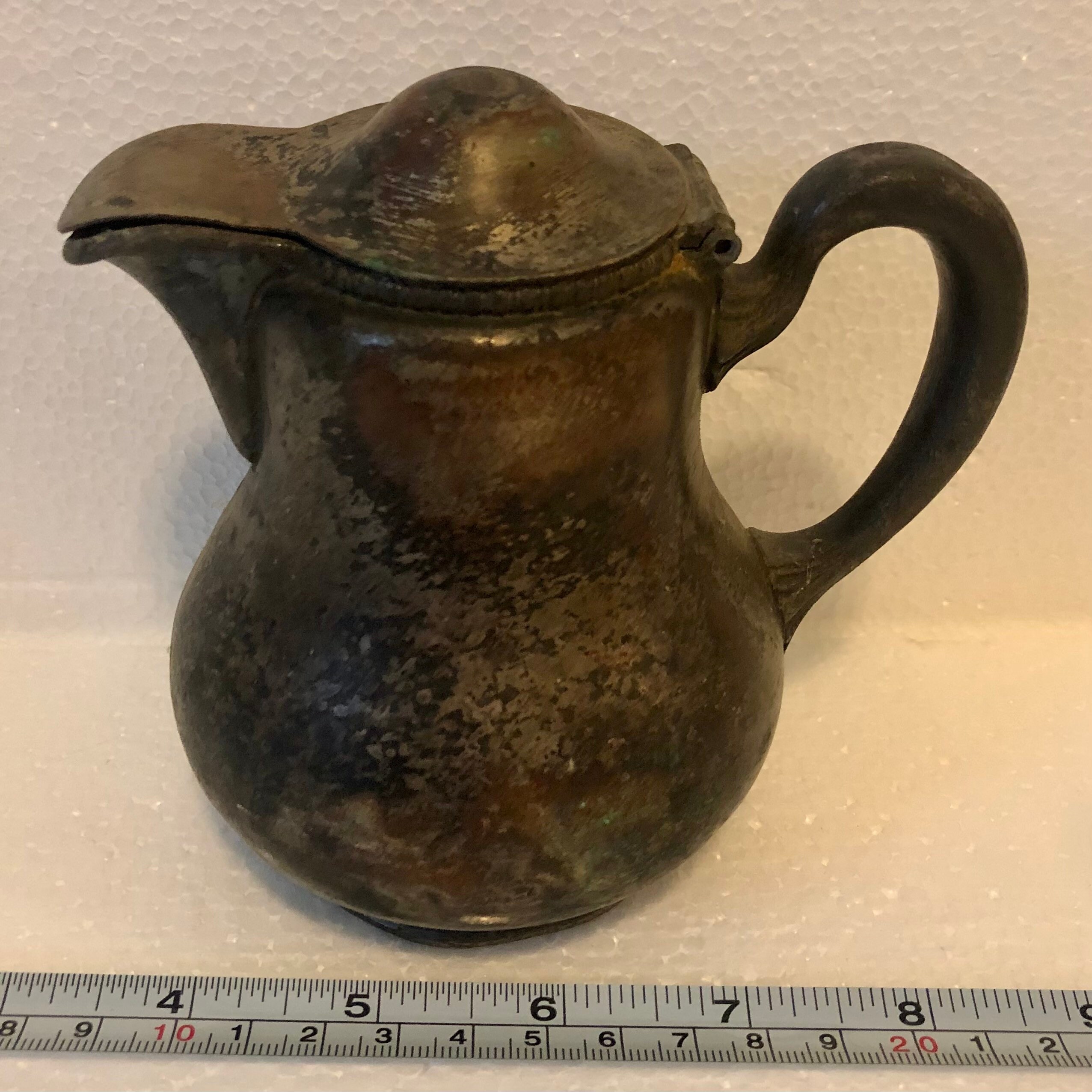 Vintage Wallace Bros 12 Nickel Silver White Metal Mount 1200N