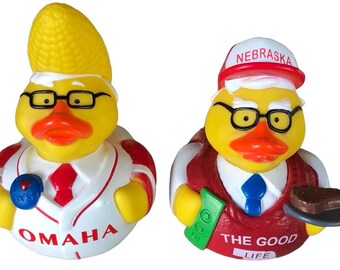 New 2018 Berkshire Hathaway Rubber Ducks Warren Buffett Charlie Munger Shareholder Meeting Nebraska