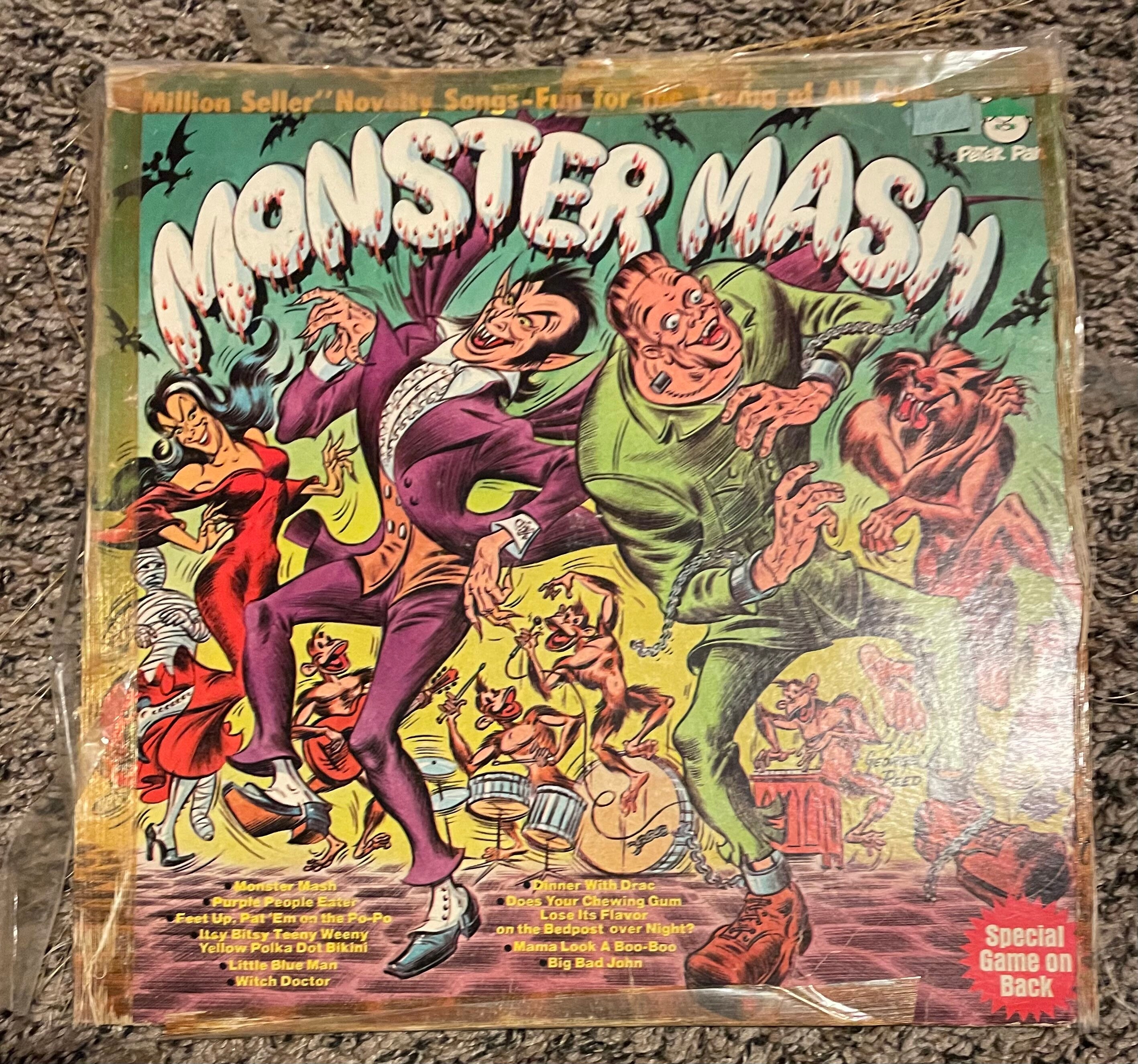 Monster Mash Record - Etsy