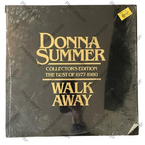 Vintage Donna Summer Walk Away Collectors Edition The Best of 1977-1980 Vinyl Record Album 1980