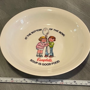 Vintage Anchor Dinnerware Campbells Kids Soup Bowl