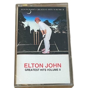 Fita cassete vintage Elton John Greatest Hits Volume 2 1992