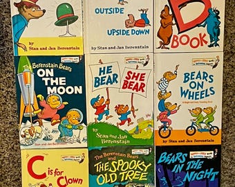 Vintage The Berenstain Bear Bright and Early Beginner Book by Stan and Jan Berenstain Great Condition - You Choose! D4