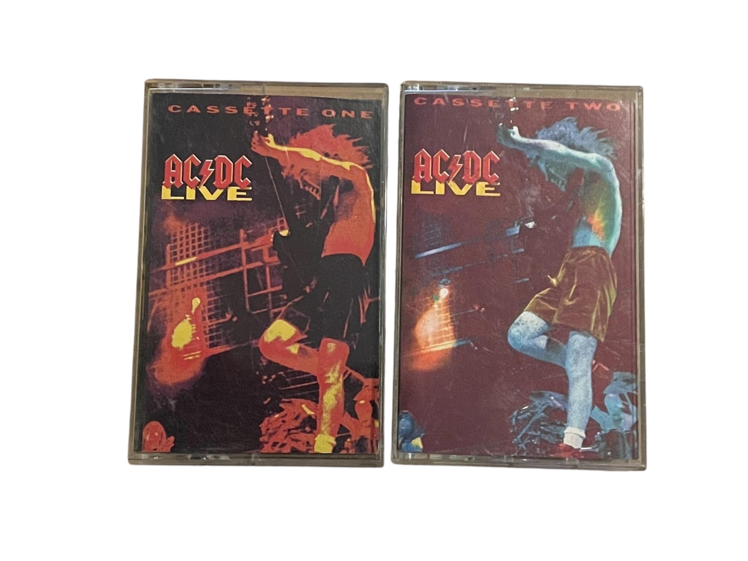 ヴィンテージ AC/DC ライブ 2 カセットテープ 1992 - Etsy 日本