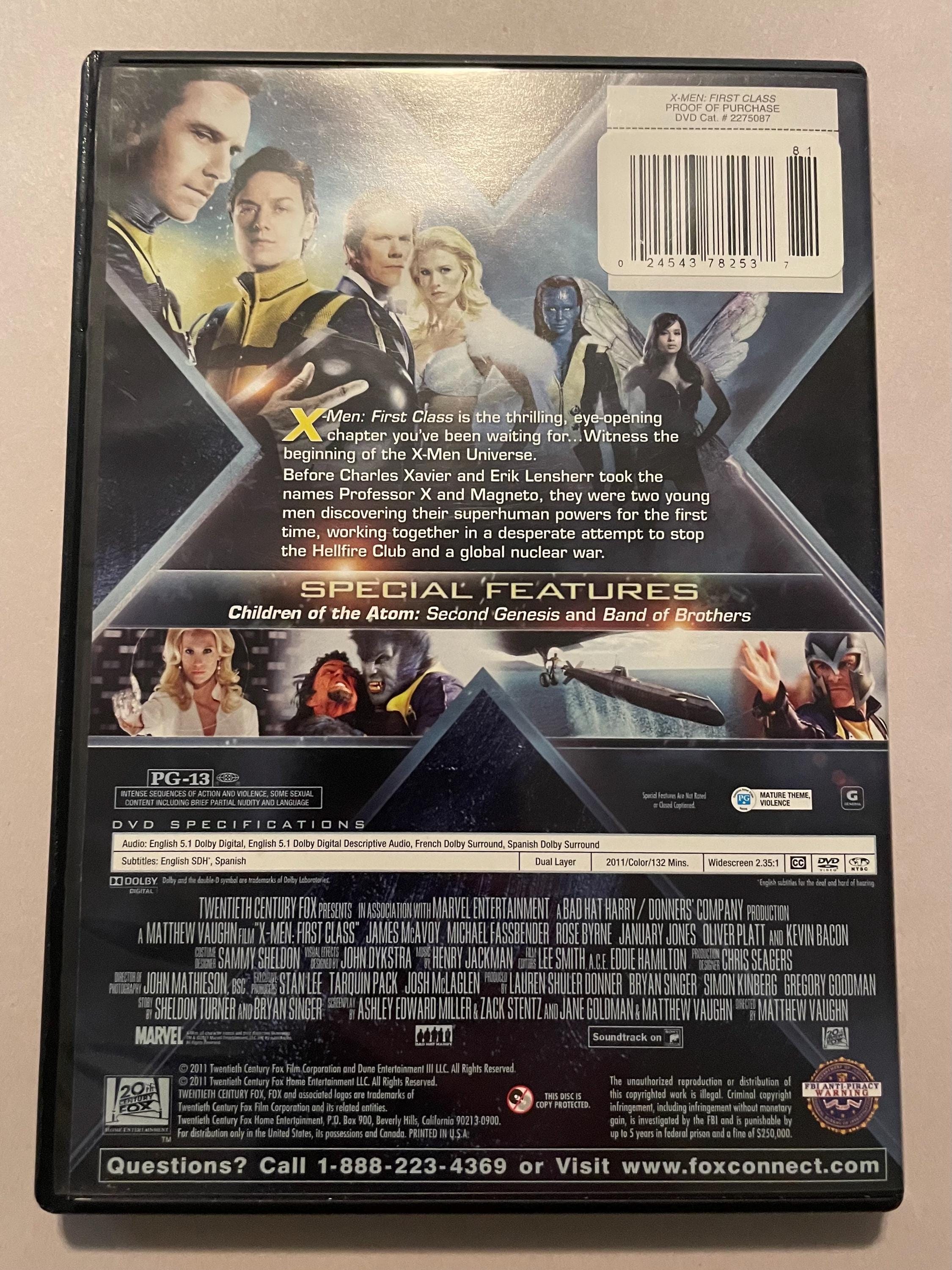 X-men First Class DVD - Etsy