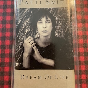 Vintage Patti Smith Dream of Life Cassette Tape 1988