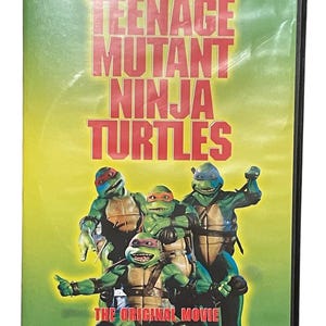 Vintage Teenage Mutant Ninja Turtles The Original Movie DVD
