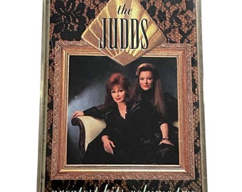 Fita cassete vintage The Judds Greatest Hits Volume 2, de 1991.