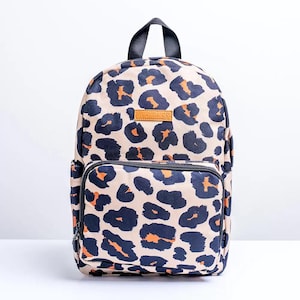 Sac à dos avec sonde d'alimentation, Sac à dos esthétique avec rangement panthère, Sacs de voyage uniques pour ordinateur portable, Accessoires de sac à dos, Cadeau pour amoureux des sacs