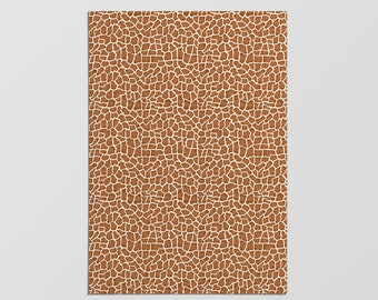 Giraffe Print Tubie Tape, NG Feeding Tube Tape, Animal Pattern Oxygen Tape, NG CareSupplies, Printed Medical Tape