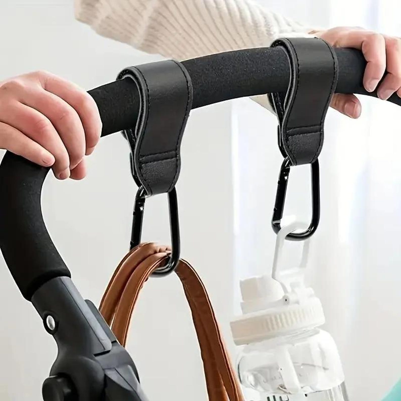 Black Backpack Hook, Tube Feeding Backpack Hook, Leather Backpack ...