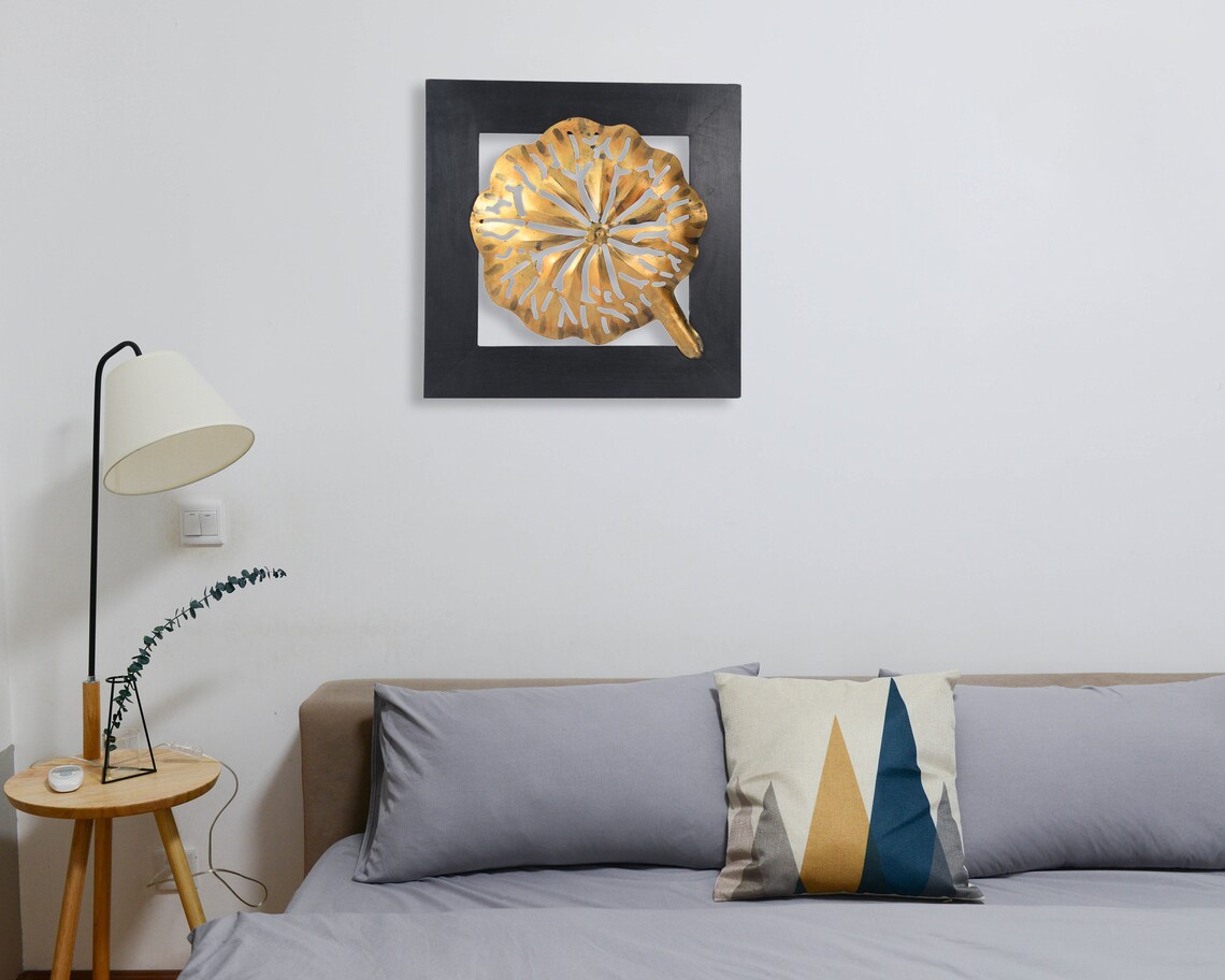 METAL WALL DECOR Home Decor Living Room Metal Wall Art | Etsy