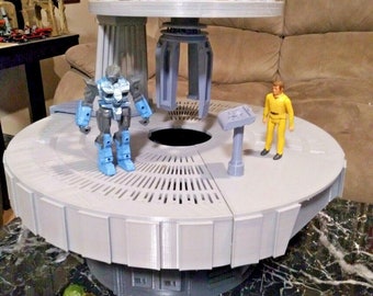 DELUXE Space Fantasy Freeze Chamber Playset! Perfect for 3 3/4" figures