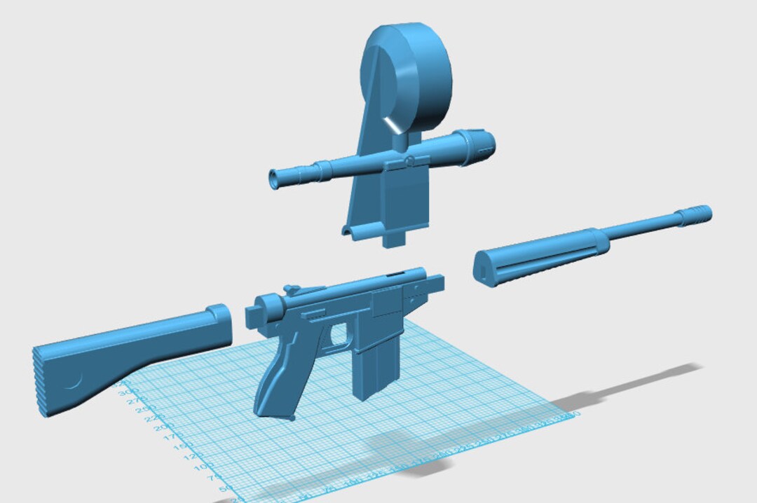 Ideal Man From UNCLE THRUSH Rifle Toy Recreation - Etsy