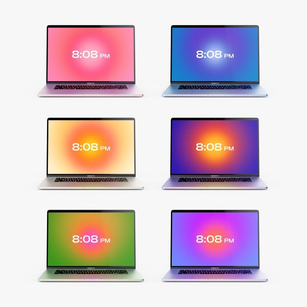 Aura Clock Screensaver Plus (6-Pack) für Mac