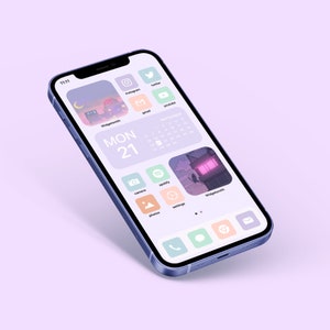 Aesthetic Pastel iOS App Icons for iPhone & iPad – Multipack (6 Colors)
