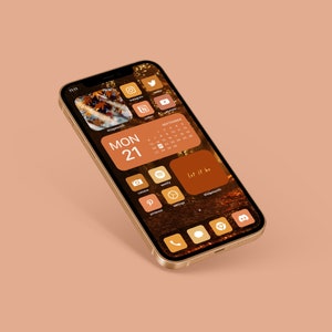 Ästhetische Herbst Herbst iOS App Icons – Multipack für iPhone & iPad